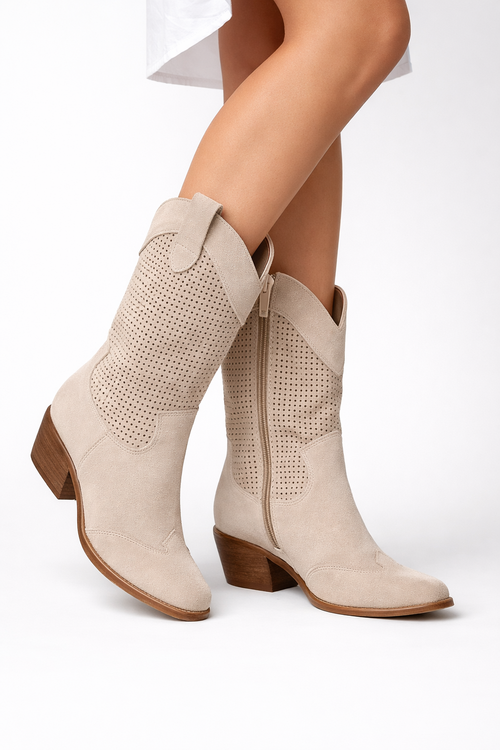 Botas casual de caña media para mujer
