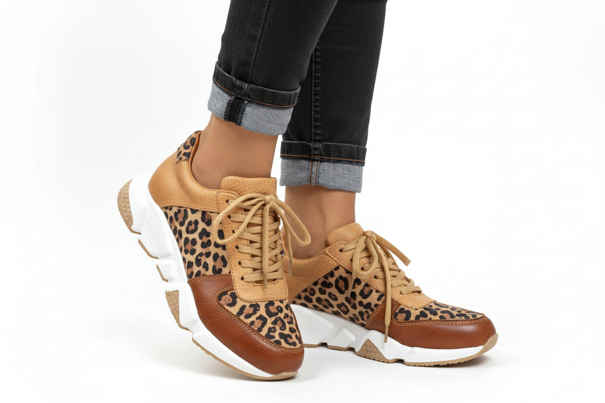 Zapatillas Cómodas de Leopardo