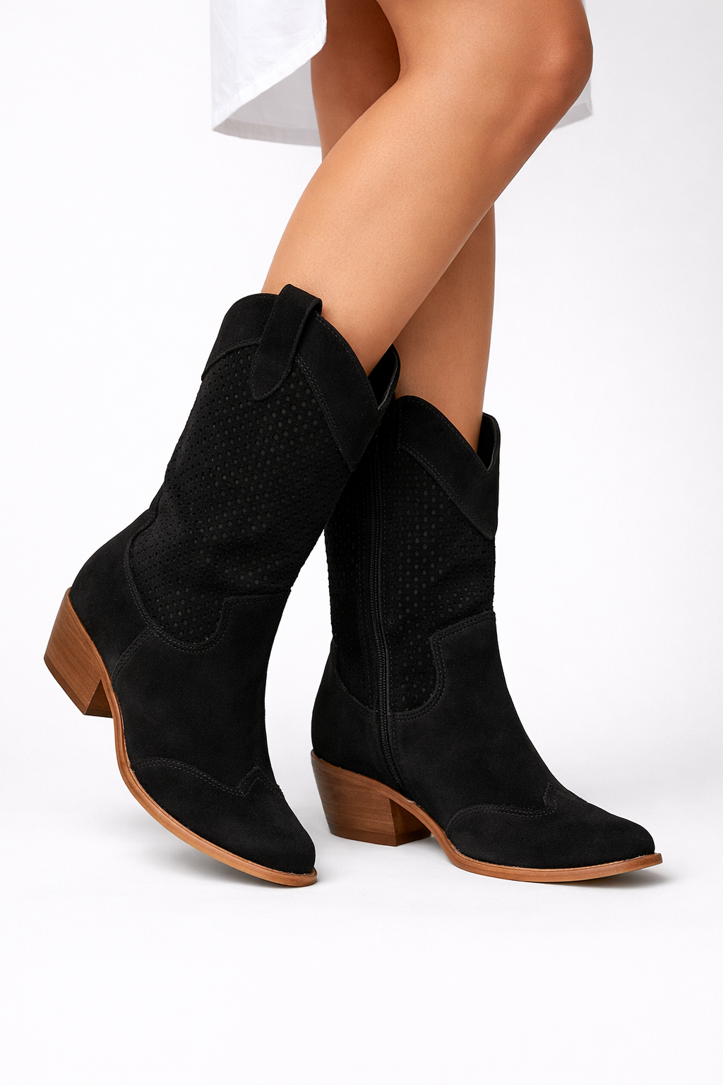 Botas casual de caña media para mujer