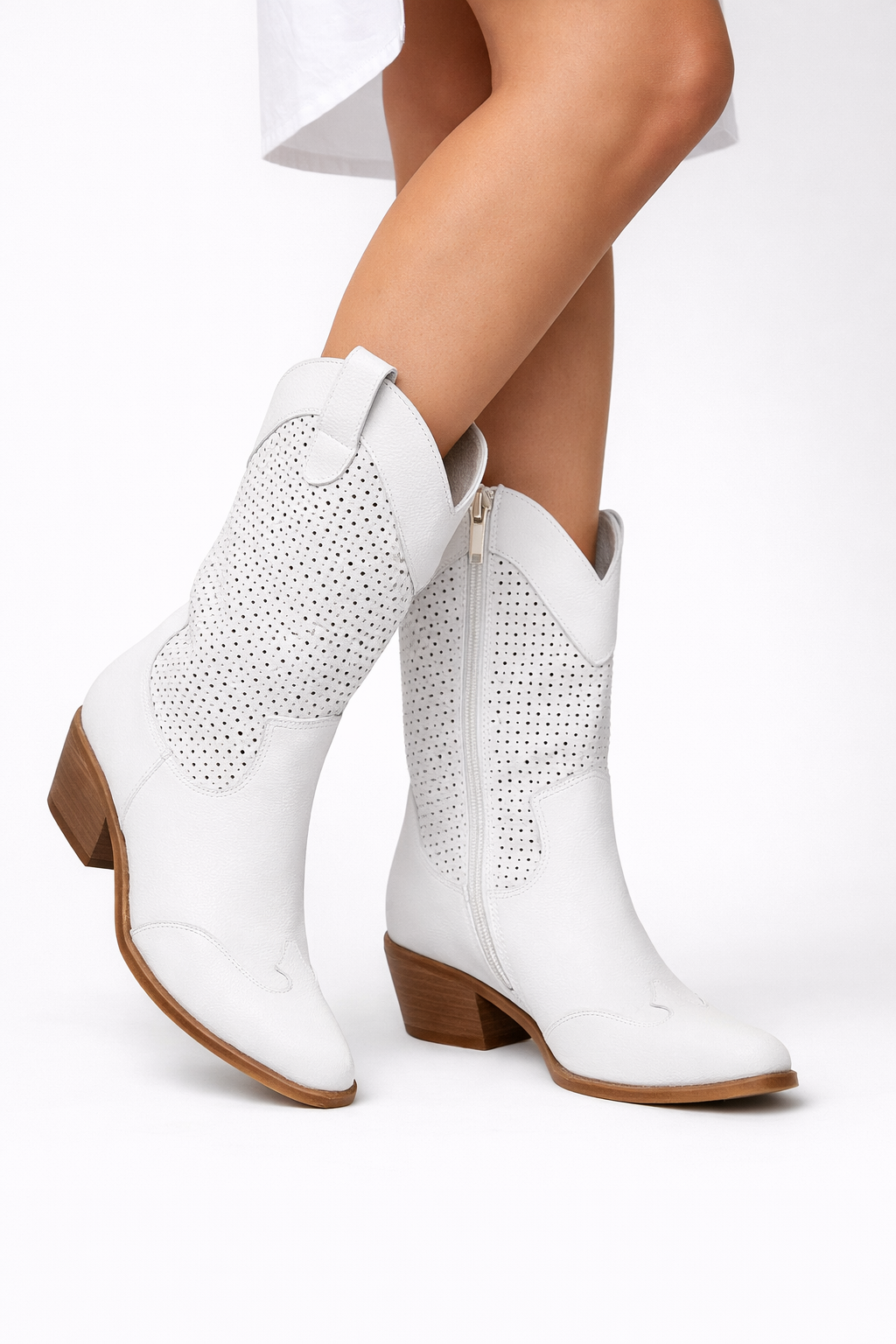 Botas casual de caña media para mujer